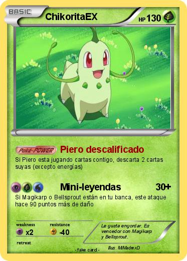 Pokemon ChikoritaEX