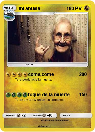 Pokemon mi abuela