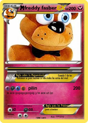 Pokemon freddy fasber