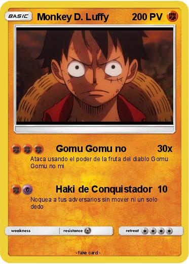 Pokemon Monkey D. Luffy