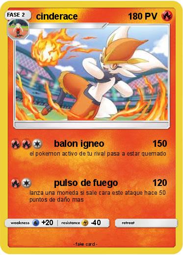 Pokemon cinderace
