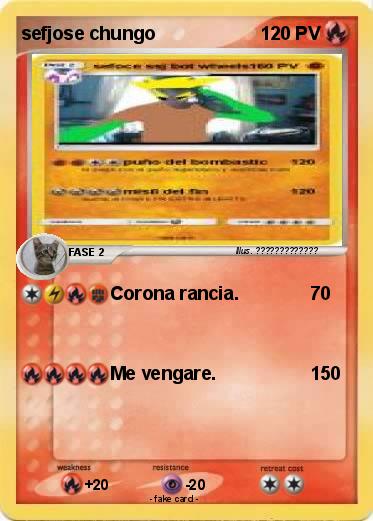 Pokemon sefjose chungo