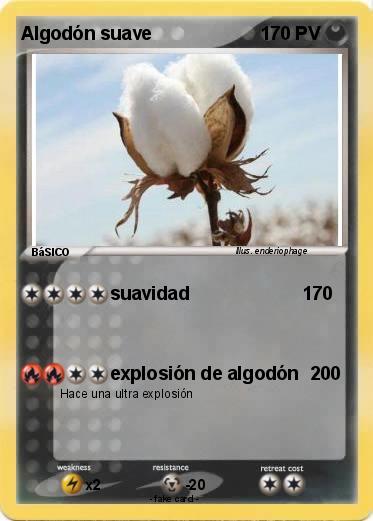 Pokemon Algodón suave