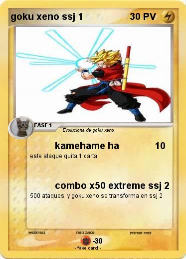Pokemon goku xeno ssj 1