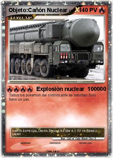 Pokemon Objeto:Cañón Nuclear