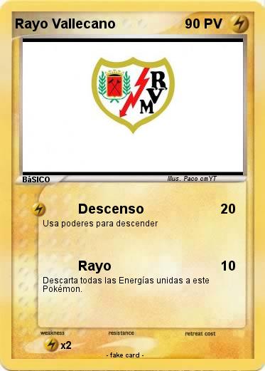 Pokemon Rayo Vallecano
