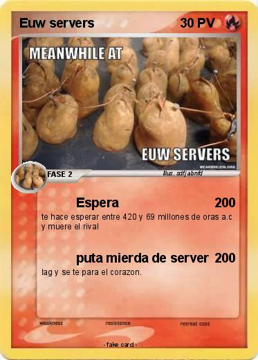 Pokemon Euw servers