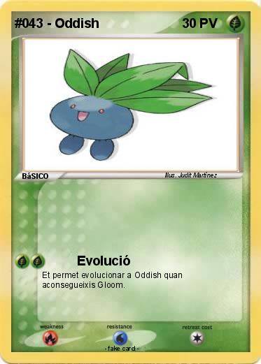 Pokemon #043 - Oddish