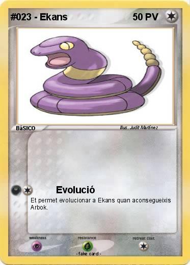 Pokemon #023 - Ekans