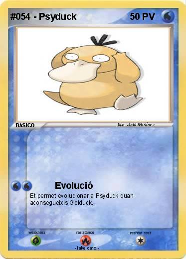 Pokemon #054 - Psyduck