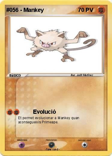 Pokemon #056 - Mankey