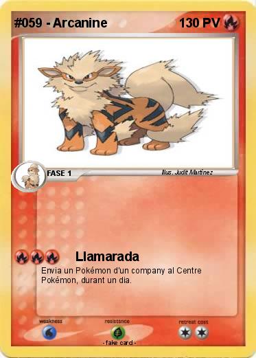 Pokemon #059 - Arcanine