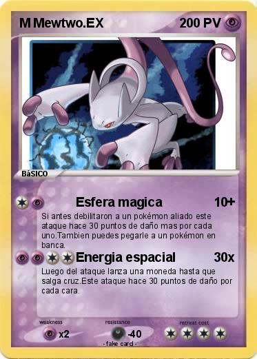 Pokemon M Mewtwo.EX