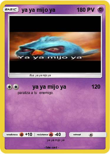 Pokemon ya ya mijo ya