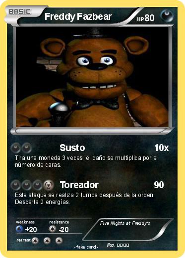 Pokemon Freddy Fazbear