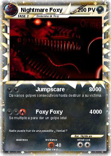 Pokemon Nightmare Foxy
