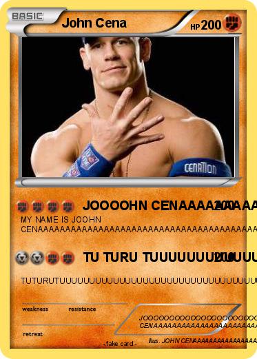 Pokemon John Cena