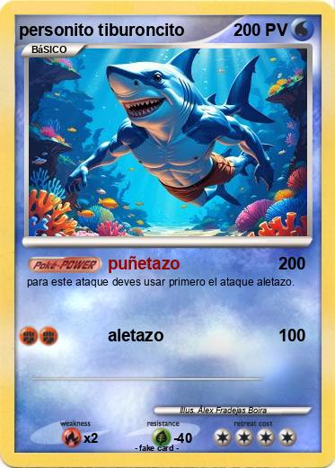 Pokemon personito tiburoncito