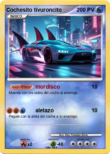 Pokemon Cochesito tivuroncito