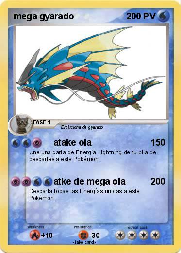 Pokemon mega gyarado