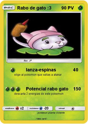 Pokemon Rabo de gato :3