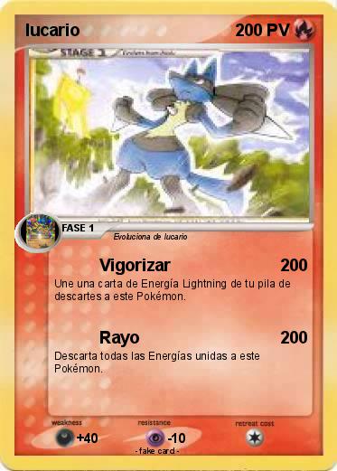 Pokemon lucario