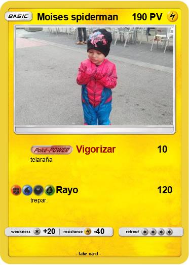 Pokemon Moises spiderman