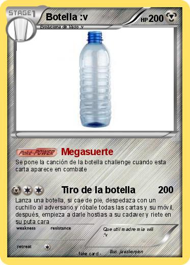 Pokemon Botella :v