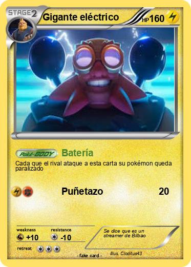 Pokemon Gigante eléctrico