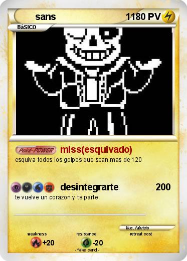 Pokemon sans                           1