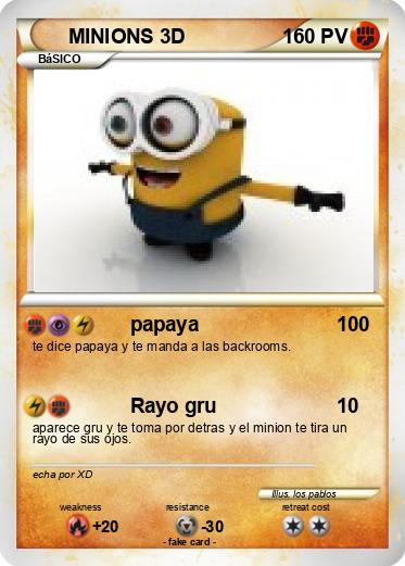 Pokemon MINIONS 3D