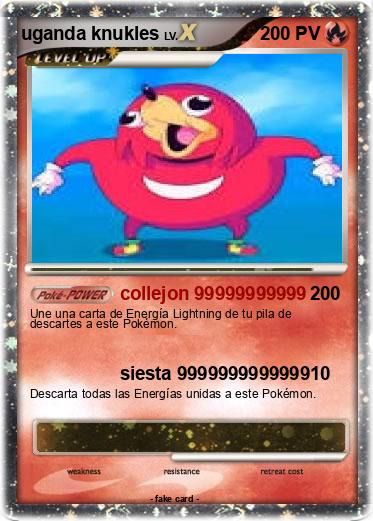 Pokemon uganda knukles