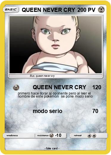 Pokemon QUEEN NEVER CRY
