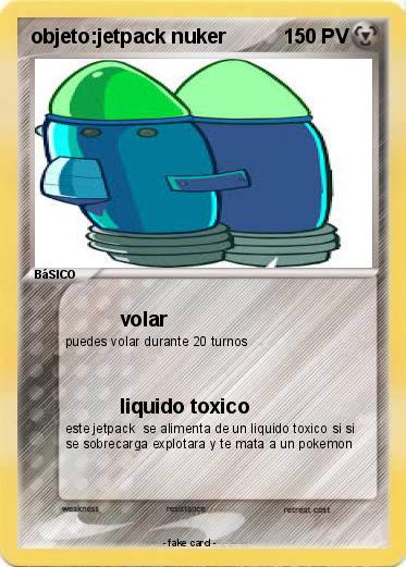 Pokemon objeto:jetpack nuker
