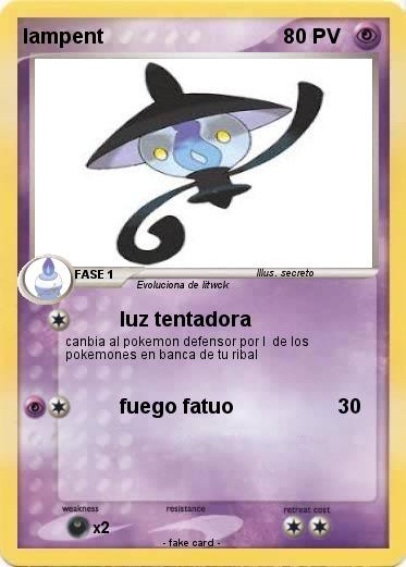 Pokemon lampent