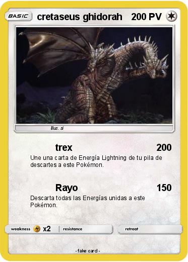 Pokemon cretaseus ghidorah