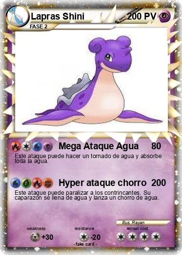 Pokemon Lapras Shini