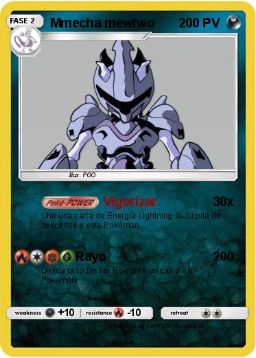 Pokemon Mmecha mewtwo