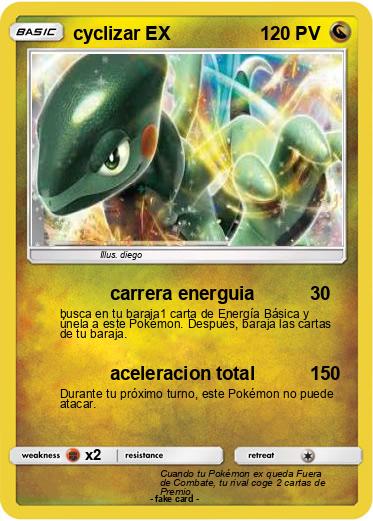 Pokemon cyclizar EX