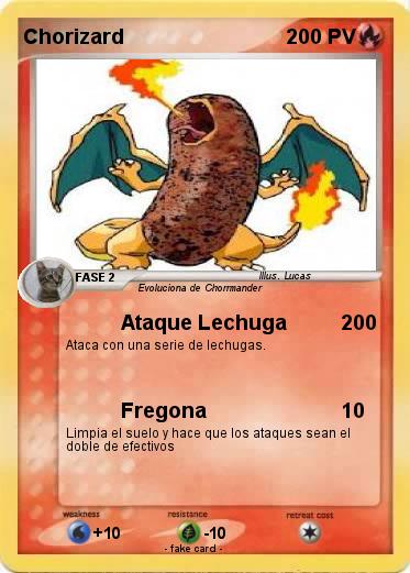 Pokemon Chorizard
