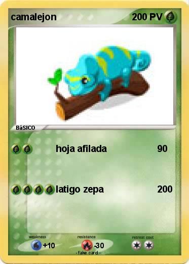 Pokemon camalejon