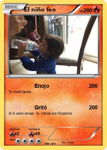 Pokemon El niño feo
