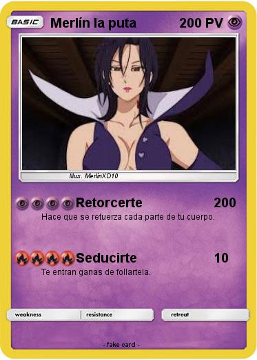 Pokemon Merlín la puta