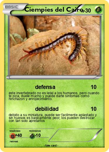 Pokemon Ciempies del Cairo