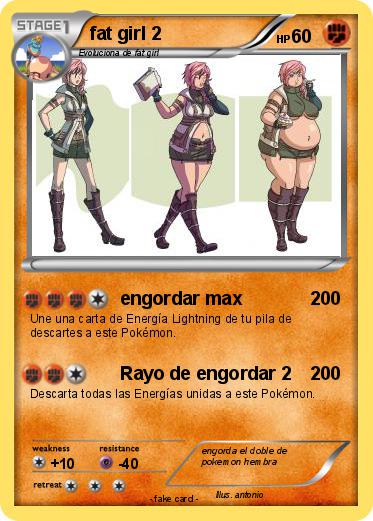 Pokemon fat girl 2