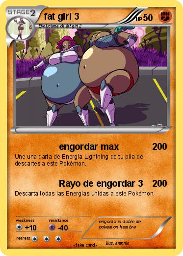 Pokemon fat girl 3