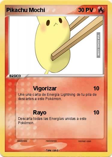 Pokemon Pikachu Mochi