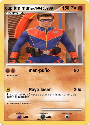 Pokemon capitan man