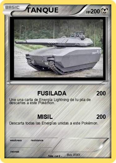Pokemon TANQUE