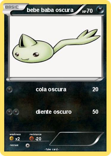 Pokemon bebe baba oscura